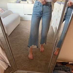 DL1961 Light Blue Flare Jeans